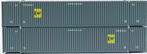 N Scale Jacksonville Terminal 537037 EMP ex-FEC Patch 53' Corrugated Container