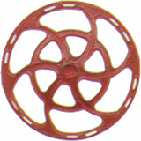 HO Scale Kadee #2031 Red Oxide Equipco Brake Wheel Freight Car Detail Parts (8)pcs