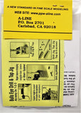 HO Scale A Line Product 29301 Fuel Tank Skirt/Air Tank Set for E-Units