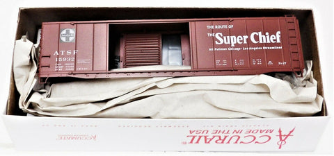 Accurail 81072 Santa Fe 15932 "Super Chief" AAR 50' Riveted-Side Double-Door Box
