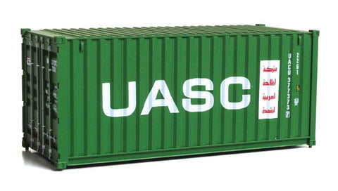 HO Scale Walthers SceneMaster 949-8076 UASC UACI 20' Corrugated Container