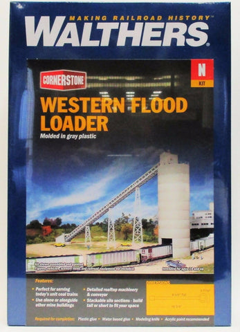 N Scale Walthers Cornerstone 933-3247 Western Flood Loader Building Kit