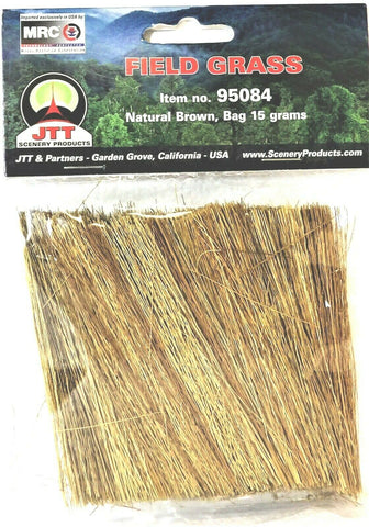 HO Scale JTT Miniature Tree 95084 Natural Brown Field Grass 1/2oz 15g