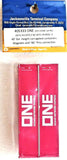 N Scale Jacksonville Terminal 405333 ONE/UETU Magenta 40" High Cube Container