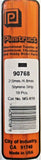 Plastruct 90768 MS-819 Styrene Rectanger Strip .080 x.187" x 10" (10) pcs