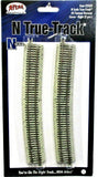 N Scale Atlas True Track 2433 Code 65 No.5 Turnout Right Reverse Curve pkg (2)