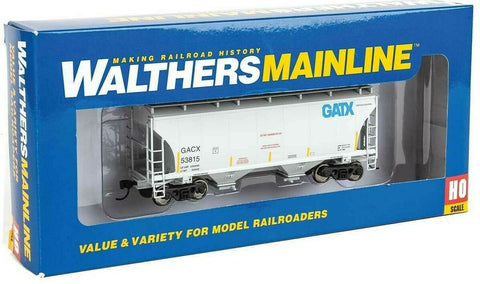 Walthers MainLine 910-7556 GATX GACX 53815 Trinity 39' 2-Bay Covered Hopper