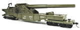 HO Scale Rock Island Hobby 32163 US Army Big Gun Car