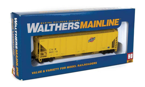 Walthers MainLine 910-7461 Chicago & North Western 54' PS 3-Bay Covered Hopper