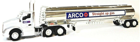 HO Scale Trucks n Stuff 98 ARCO Kenworth T680 Day Cab Tractor w/Gas Tank Trailer