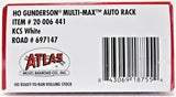 HO Scale Atlas 20006441 Kansas City Southern TTGX Gunderson Multi-Max Auto Rack