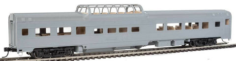 HO Scale WalthersMainline 910-30400 Undecorated 85' Budd Dome Coach
