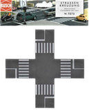 N Scale Busch Gmbh & Co Kg 7075 Flexible Self Adhesive 4-Way Intersection Road