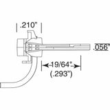 HO Kadee #119-25 SE Shelf Whisker Metal Couplers 9/32" Centerset Shank Bulk Pack