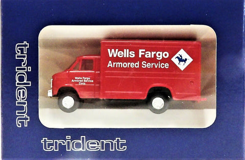 HO Scale Trident Miniatures 90180 Wells Fargo Chevrolet 1-Ton Delivery Van