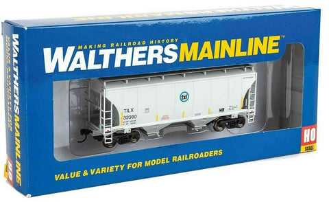 Walthers MainLine 910-7550 Trinity Leasing TILX 33360 39' 2-Bay Covered Hopper