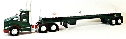 HO Scale Trucks n Stuff  55 LP Kenworth T680 Day Cab Tractor w/Cryogenic Tank Trailer