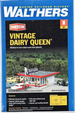 N Scale Walthers Cornerstone 933-3845 Vintage Dairy Queen Building Kit