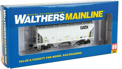 Walthers MainLine 910-7558 GATX Iowa, Chicago & Eastern ICE 9813 Trinity 39' 2-Bay Covered Hopper