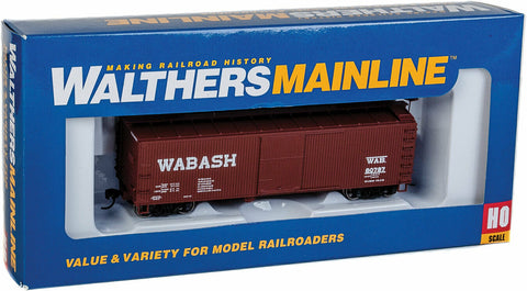 HO Scale Walthers MainLine 910-40172 Wabash WAB 80787 40' USRA Wood Boxcar
