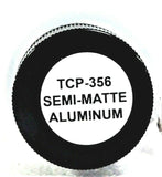 Tru-Color TCP-356 Semi-Matte Aluminum 1 oz Paint Bottle