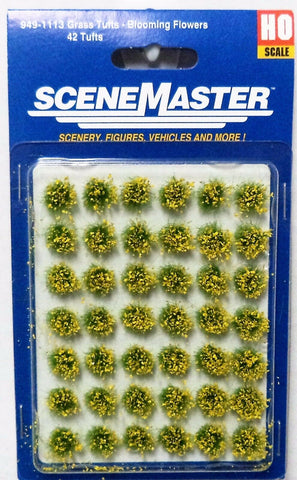 HO Scale Walthers SceneMaster 949-1113 Blooming Flowers 1/4" 0.6cm (42) pcs