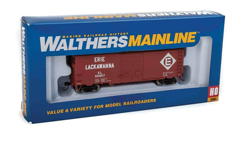 Ho Scale Walthers MainLine 910-2255 Erie Lackawanna 55844 40' ACF Welded Boxcar