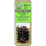 HO Scale Kadee #58-25 Scale Metal Couplers Medium Centerset Bulk Pack (25pr)