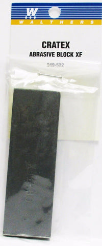 HO Scale Walthers SceneMaster 949-522 Cratex Abrasive Block Extra Fine
