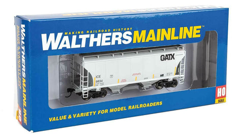 Walthers MainLine 910-7559 GATX Iowa, Chicago & Eastern ICE 9834 Trinity 39' 2-Bay Covered Hopper
