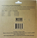 HO Scale Rock Island Hobby 511 Peel N Stick Grain Of Whet Bulbs w/Holder 15 pcs