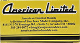 HO Scale American Limited 1817 Santa Fe 98018 Journal Oil Service GATC Tank Car