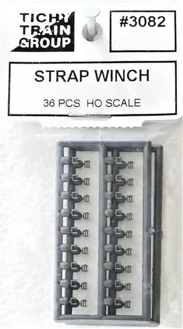 HO Scale Tichy Train Group 3082 Strap Winch pkg (36)