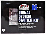 N Scale Atlas 70000143 Signal System Starter Set