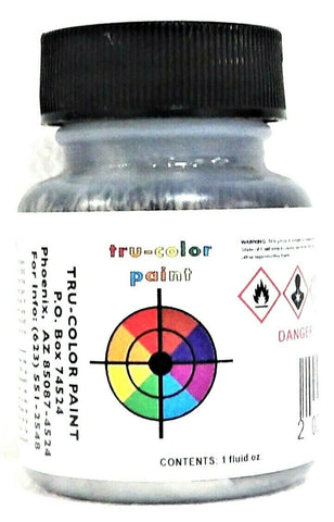 Tru-Color TCP-355 Dark Aluminum 1 oz Paint Bottle