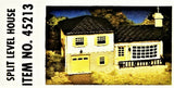 HO Scale Bachmann 45213 Plasticville Classic Split-Level House Kit