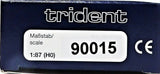 HO Scale Trident Miniatures 90015W White GMC Step-Side 4x4 Pick-Up Truck