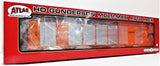 HO Scale Atlas 20006433 BNSF 694664 Gunderson Multi-Max Auto Rack w/Black Wedge
