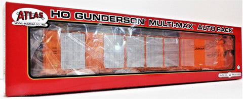 HO Scale Atlas 20006433 BNSF 694664 Gunderson Multi-Max Auto Rack w/Black Wedge