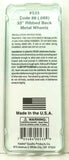 HO Scale Kadee #533 33" Diameter Ribbed Back Metal Code 88 Semi-Scale Wheels