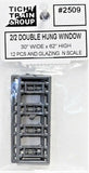 N Scale Tichy Train Group 2509 2/2 Double Hung Window pkg (12)