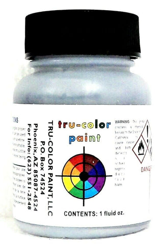 Tru-Color TCP-356 Semi-Matte Aluminum 1 oz Paint Bottle