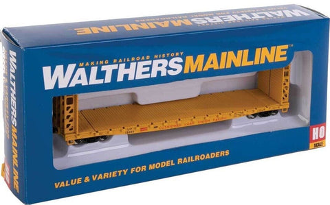 HO Scale Walthers Mainline 910-5917 Union Pacific UP 15080 53' GSC Bulkhead Flatcar