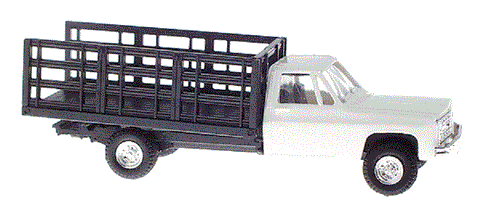 HO Trident Miniatures 90153 Chevrolet Flat Bed w/Stake Sides