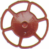 HO Scale Kadee #2032 Red Oxide Miner Brake Wheel Freight Car Detail Parts