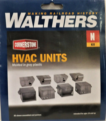 N Scale Walthers Cornerstone 933-3269 HVAC Units Rooftop Air Conditioners Kit