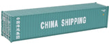 HO Scale Walthers SceneMaster 949-8151 China Shipping CCLU 40' Corrugated Container