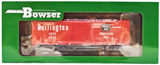 HO Scale Bowser 42837 Burlington Route FW&D 8038 40' Single-Door Steel Boxcar