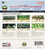 HO Scale JTT Miniature Tree 95529 Broccoli & Cauliflower 3/8" Tall pkg (20)