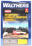 N Scale Walthers Cornerstone 933-3236 Mountain Lumber Co. Sawmill Building Kit